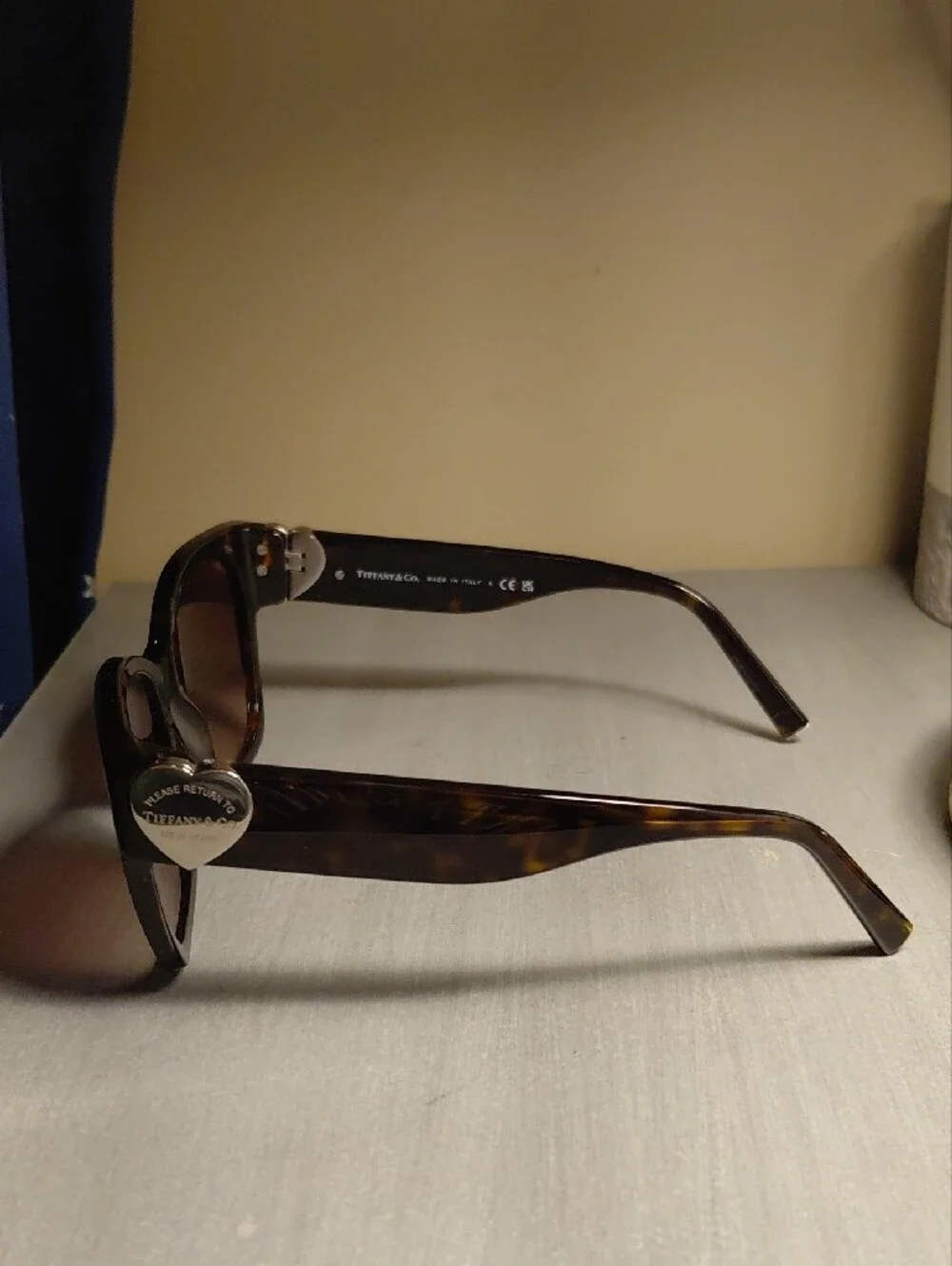 Tiffany Tortoiseshell Cat-Eye Women's Sunglasses - Brown Lenses